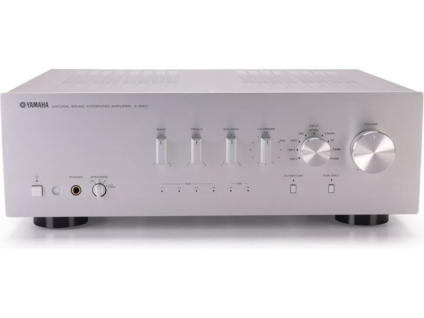 YAMAHA［ヤマハ］A-S801(S) プリメインアンプ　シルバー Yamaha A-S801 (Silver) Stereo integrated amplifier with built-in