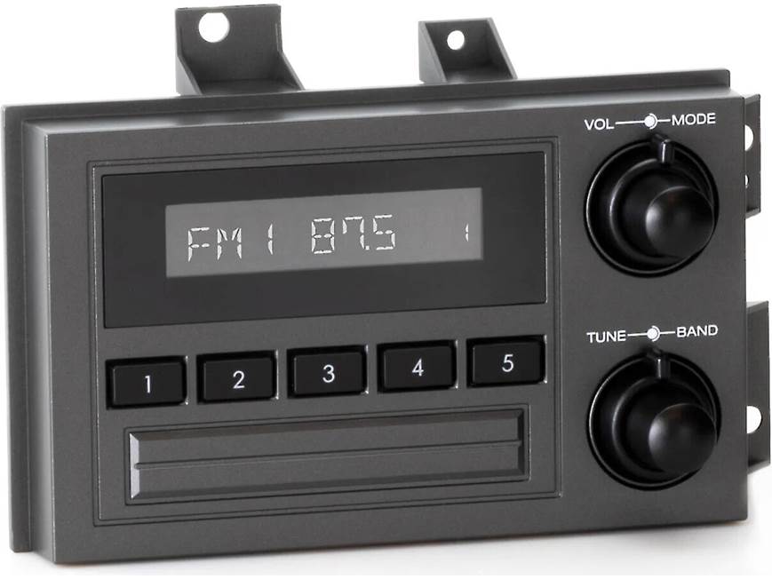 RetroSound Santa Cruz M1B AM/FM receiver with Bluetooth designed