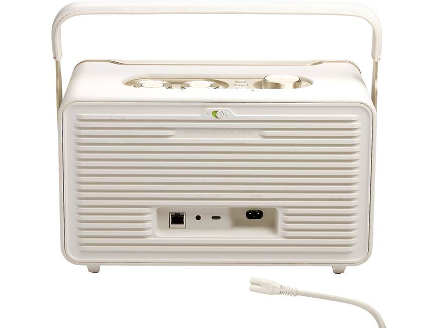 JBL Authentics 300 (White) Portable wireless powered speaker with