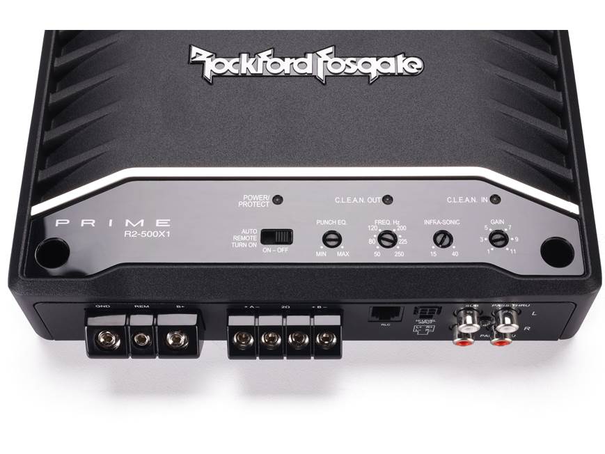 Rockford Fosgate R2-500X1 Prime Series mono subwoofer amplifier