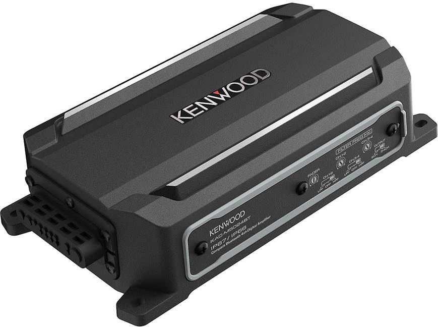 Kenwood KAC-M5024BT Compact 4-channel powersports/marine amplifier