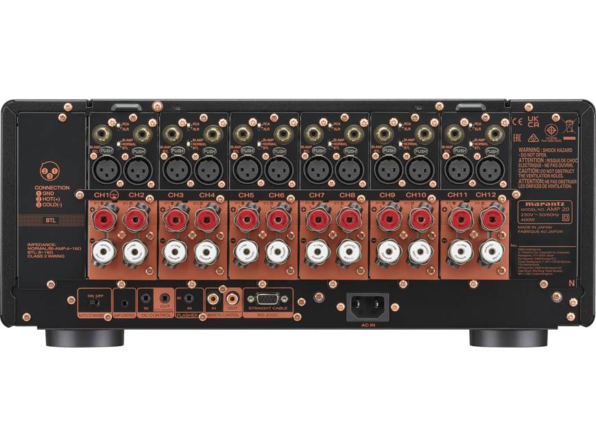 Marantz AMP 20 12-channel power amplifier at Crutchfield