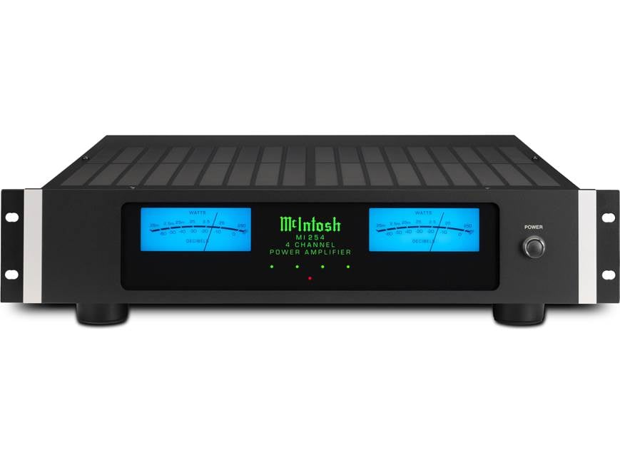 McIntosh MI254 4-channel power amplifier at Crutchfield
