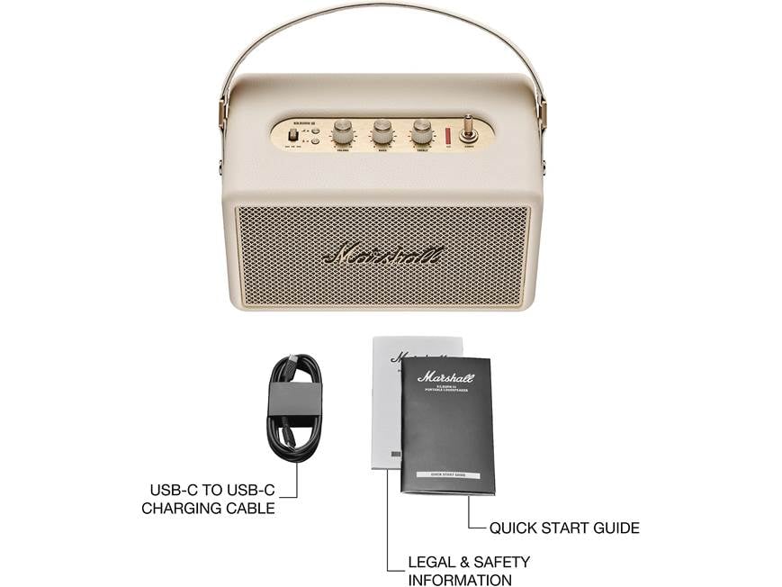 Marshall Kilburn III Cream 正規品 美品 本体のみ Marshall Kilburn III (Cream) Portable Bluetooth® speaker (Cream