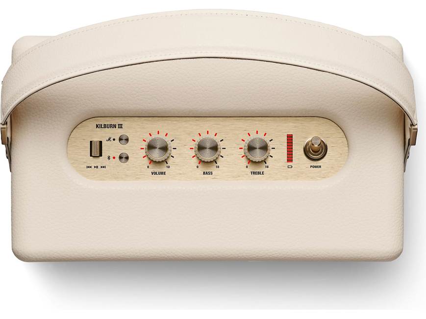 Marshall Kilburn III (Cream) Portable Bluetooth® speaker (Cream