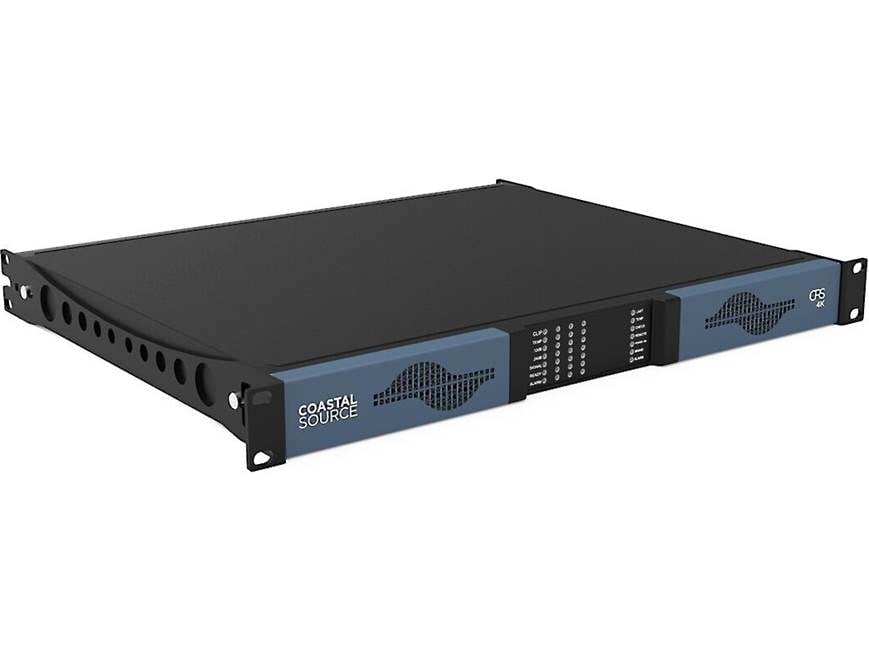 Coastal Source CRS4K Rack-mountable 4-channel 4,000-watt power