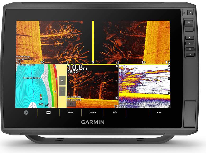 Garmin ECHOMAP™ UHD2 93sv Chartplotter w/o Transducer + Panoptix LiveS