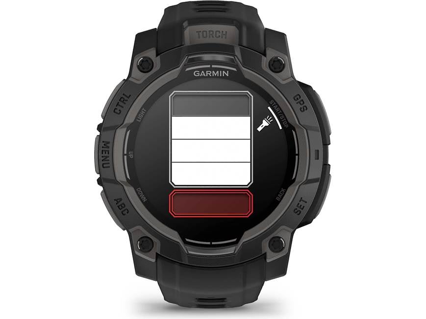 Garmin Instinct 3 AMOLED (45 mm - Black) Rugged GPS Smartwatch (45