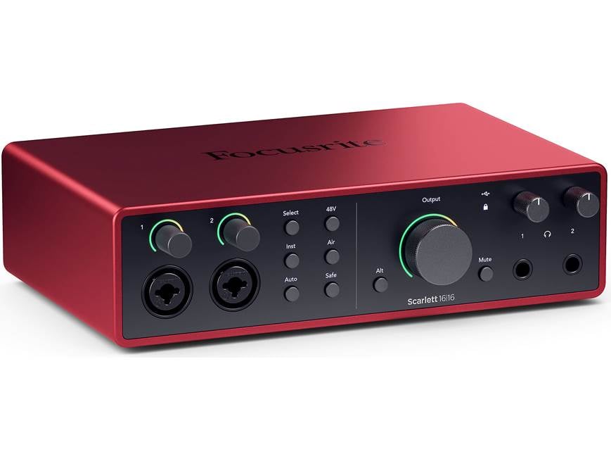 Focusrite Scarlett 16i16 (4th Generation) USB 2.0 (Type-C) audio