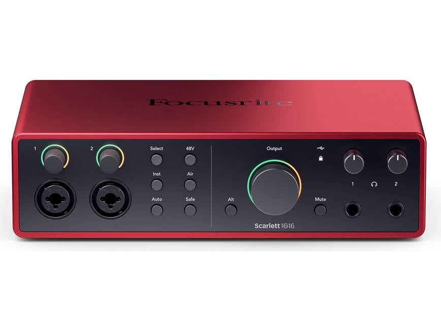 Focusrite Scarlett 16i16 (4th Generation) USB 2.0 (Type-C) audio