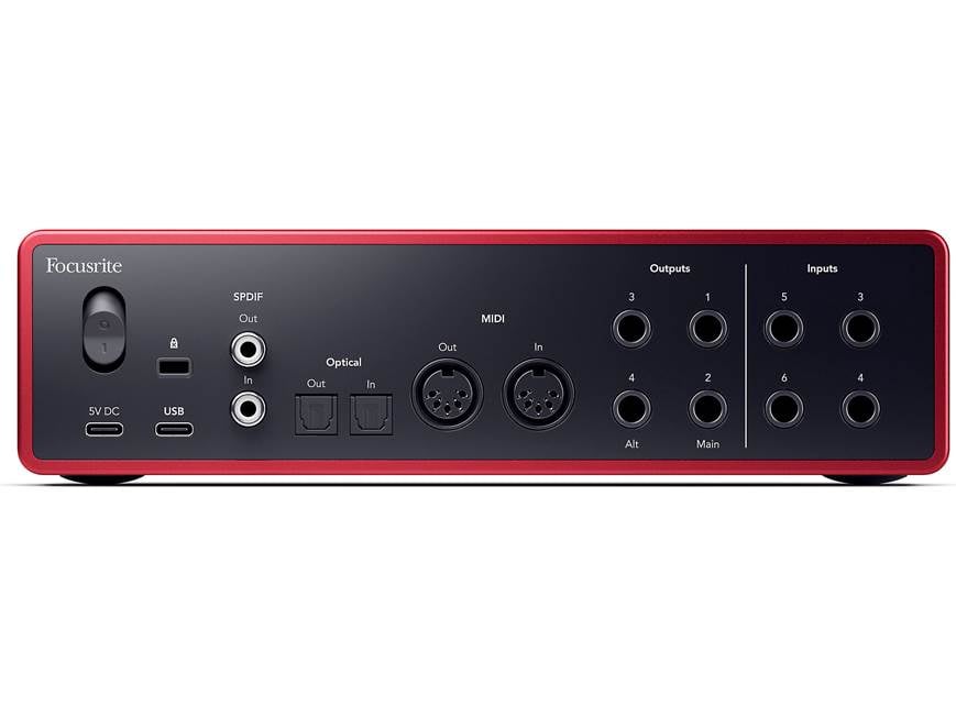 Focusrite Scarlett 16i16 (4th Generation) USB 2.0 (Type-C) audio