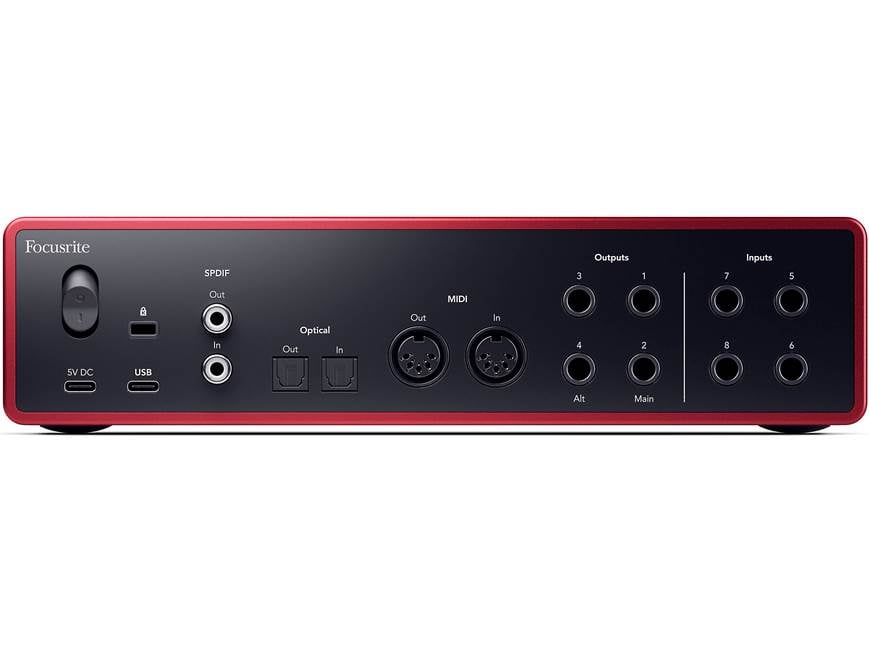 DTM・DAW NSK Focusrite Scarlett 18i8 Focusrite Scarlett 18i16 (4th Generation) USB 2.0 (Type-C) audio