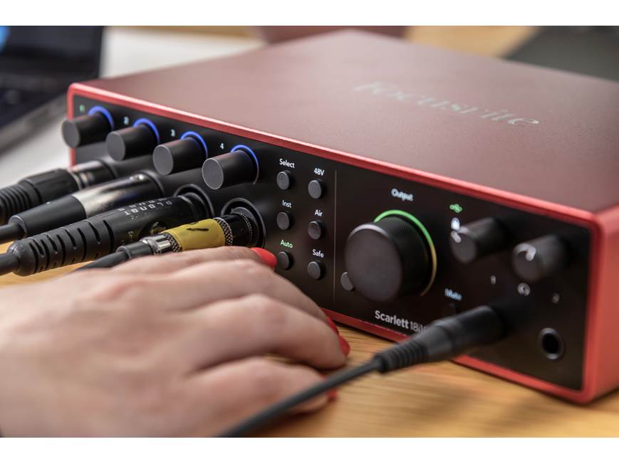 Focusrite Scarlett 18i16 (4th Generation) USB 2.0 (Type-C) audio