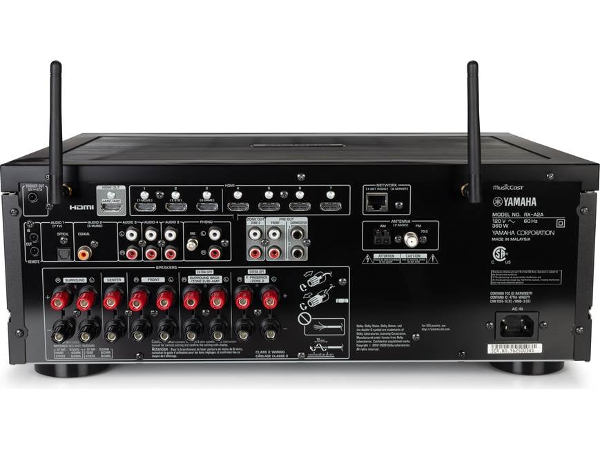 Yamaha AVENTAGE RX-A2A 7.2-channel home theater receiver with