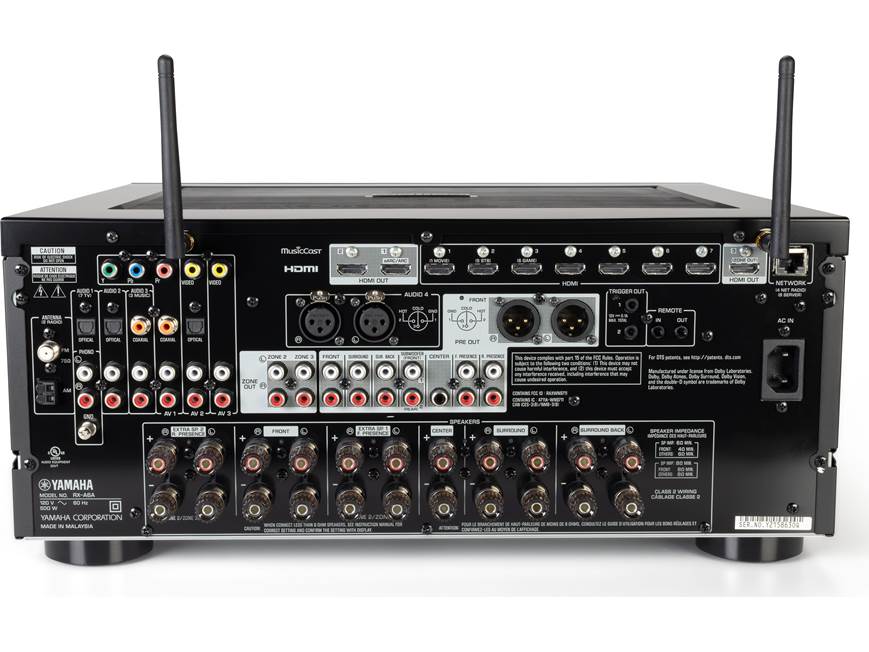 Yamaha AVENTAGE RX-A6A 9.2-channel home theater receiver with