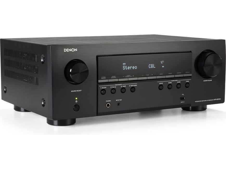 Denon AVR-S970H 7.2-channel home theater receiver with Dolby Atmos