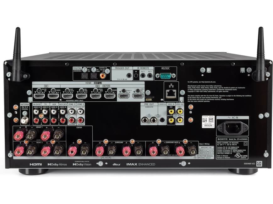 Sony ES STR-AZ3000ES 9.2-channel home theater receiver with Dolby