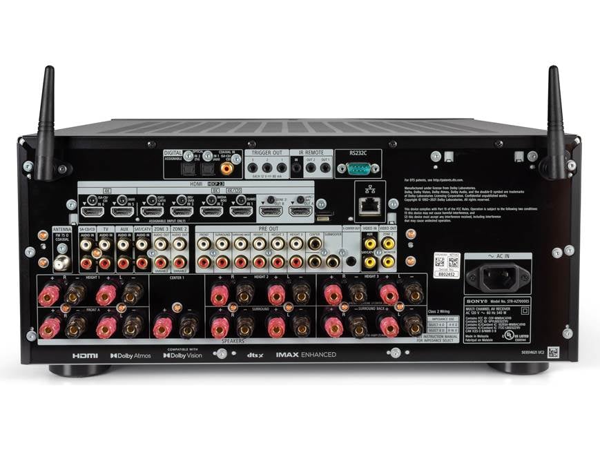 Sony ES STR-AZ7000ES 13.2-channel home theater receiver with Dolby