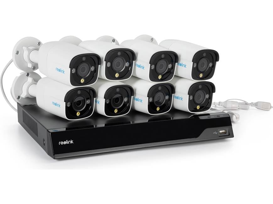 Reolink NVS16-12MB8 Video surveillance system with 4TB NVR and