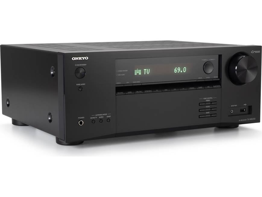 Onkyo TX-NR6100 7.2-channel home theater receiver with Dolby Atmos