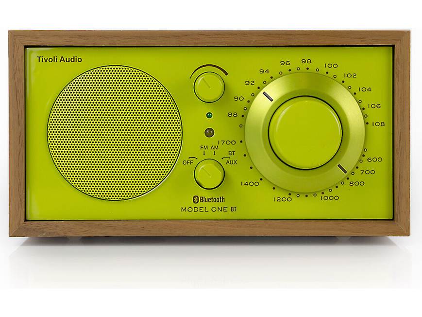 Tivoli Audio Model One® BT (Walnut/Avocado Green) AM/FM radio with