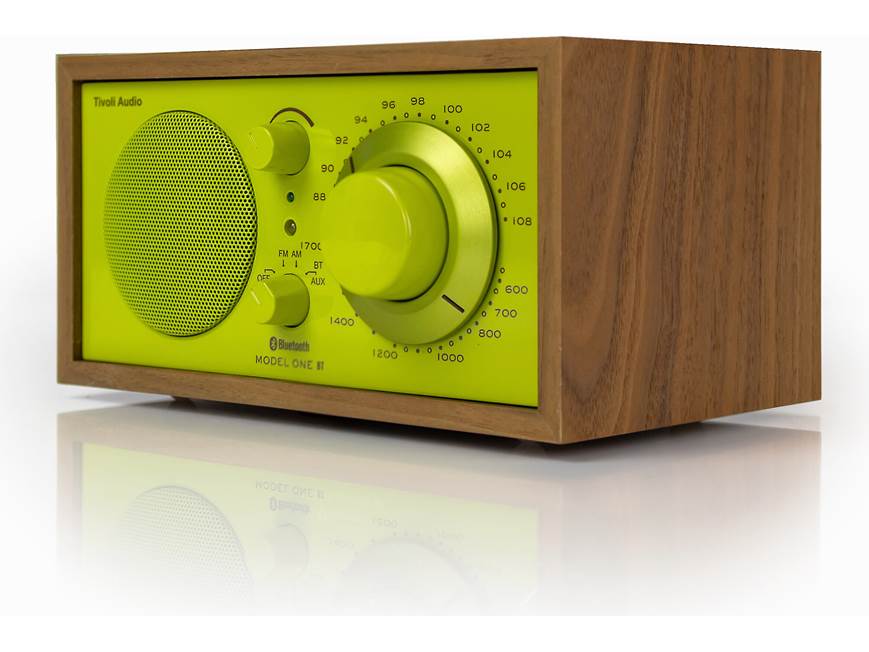 Tivoli Audio Model One® BT (Walnut/Avocado Green) AM/FM radio with