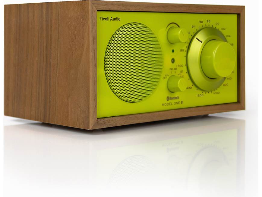 Tivoli Audio Model One® BT (Walnut/Avocado Green) AM/FM radio with