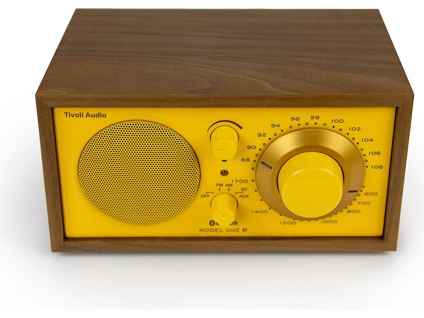 Tivoli Audio Model One® BT (Walnut/Golden Hour Orange) AM/FM radio