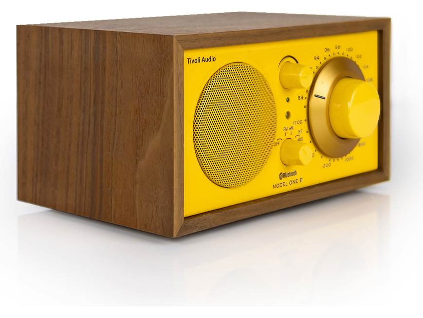 Tivoli Audio Model One® BT (Walnut/Golden Hour Orange) AM/FM radio