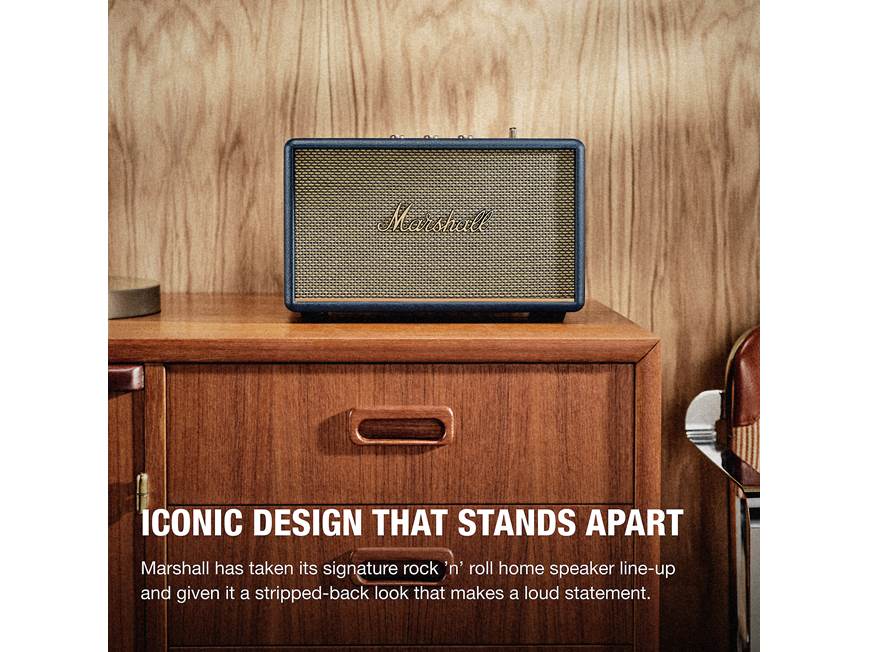 Marshall Acton III (Midnight Blue) Powered Bluetooth® speaker