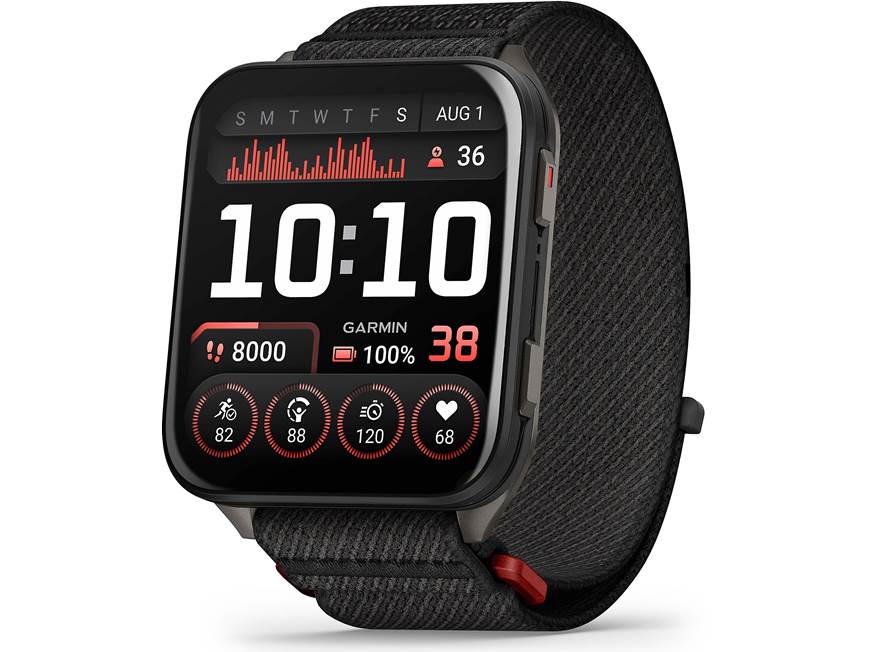 Garmin Venu X1 GPS Smartwatch, Black (Black with Black ComfortFit