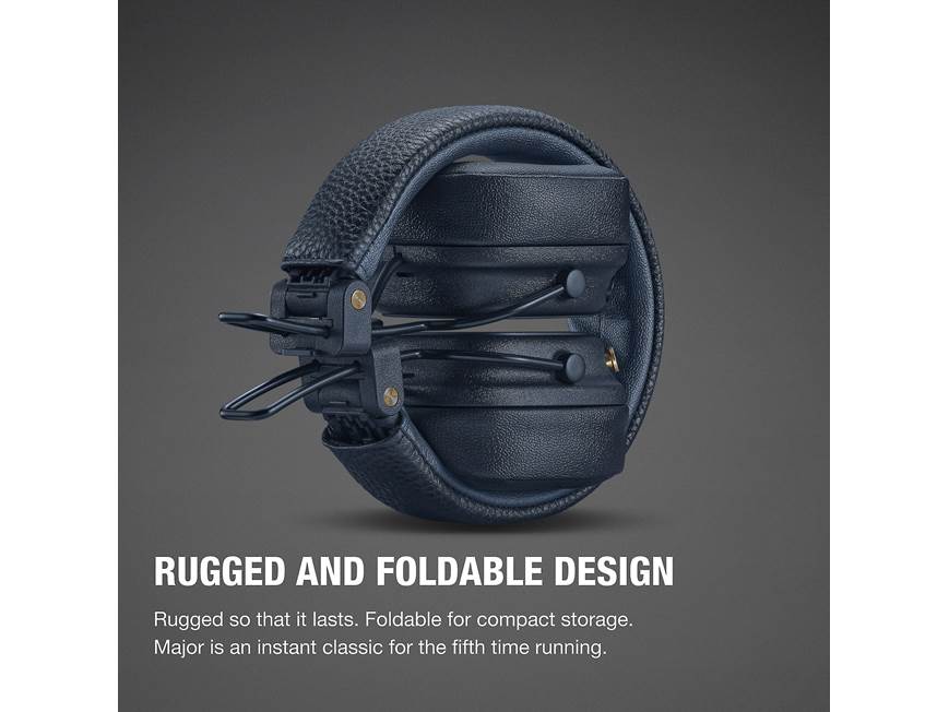 Marshall Major V (Midnight Blue) Wireless on-ear Bluetooth