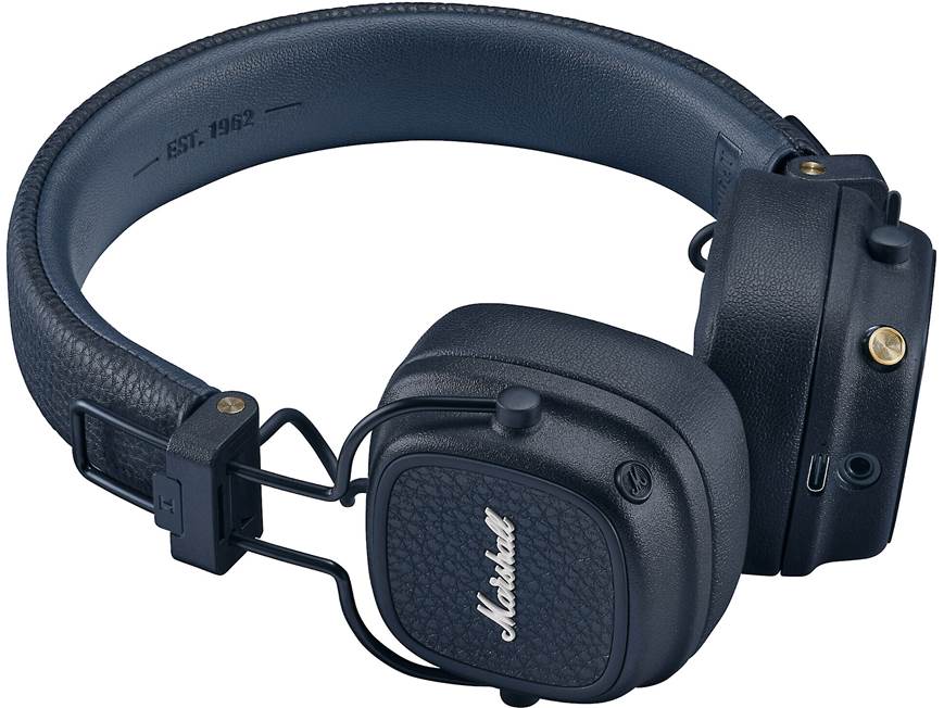 Marshall Major V (Midnight Blue) Wireless on-ear Bluetooth