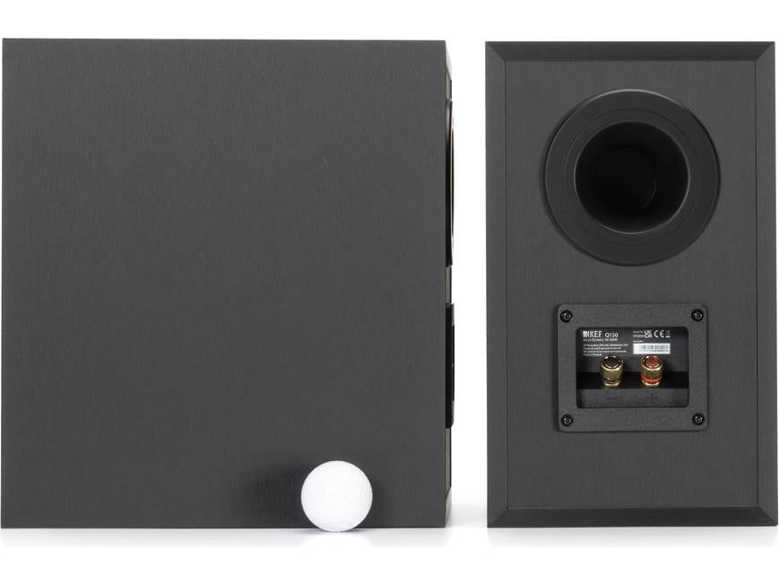 KEF Q150 (Black) Bookshelf speakers (Black) at Crutchfield