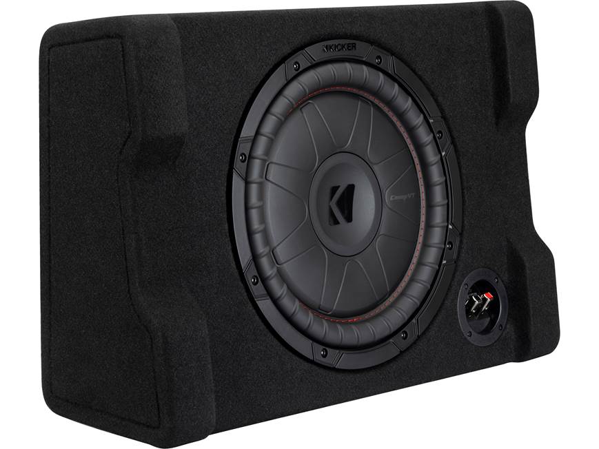 Kicker 52CVTDF122 Sealed downward-firing enclosure with 12
