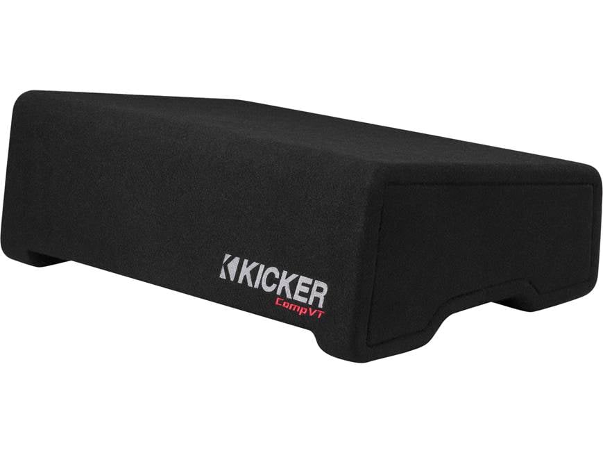 Kicker 52CVTDF122 Sealed downward-firing enclosure with 12