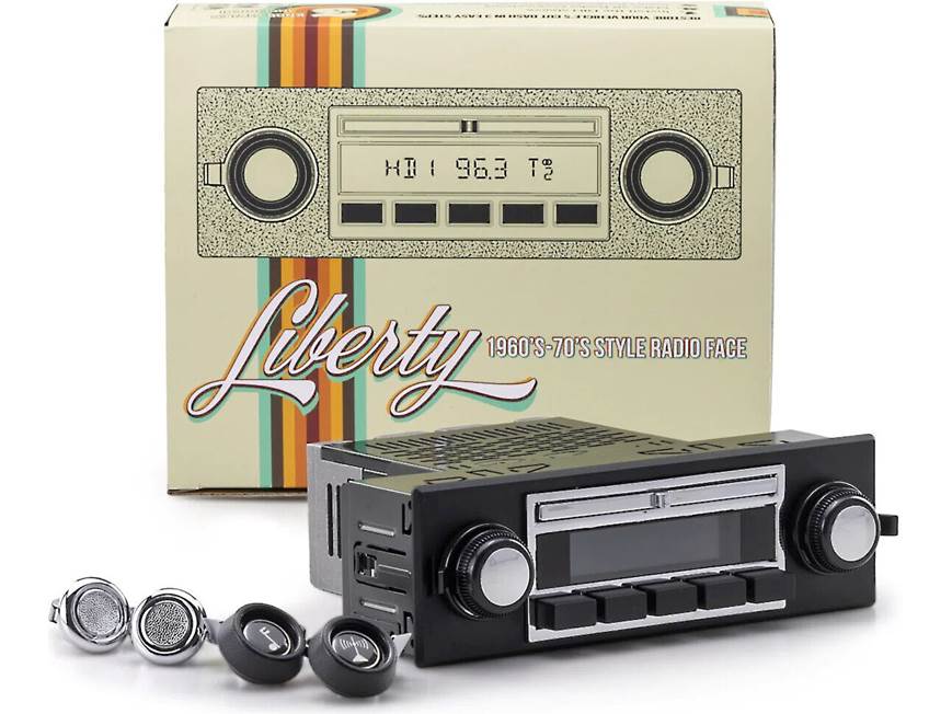 RetroSound Liberty M4HD Digital media receiver for classic cars at