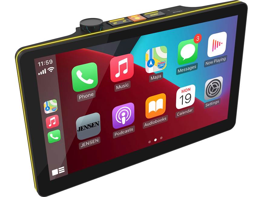 Jensen CAR12TC Digital multimedia receiver (does not play discs