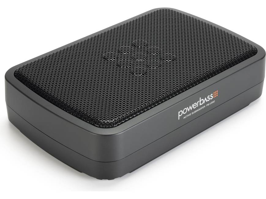 【生産完了品】compact bass PBタイプ PowerBass PB-US62 Compact powered subwoofer with dual 6