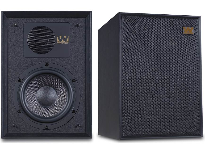 Wharfedale Denton 85 (Black) Bookshelf speakers (Black) at Crutchfield