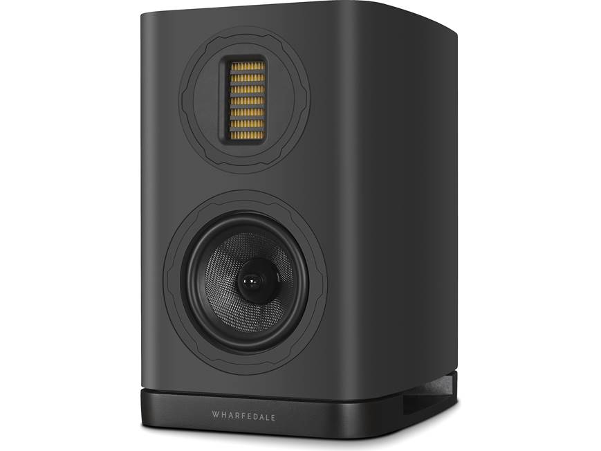Wharfedale EVO 5.1 (Black) Pair of stand-mount speakers (Black) at