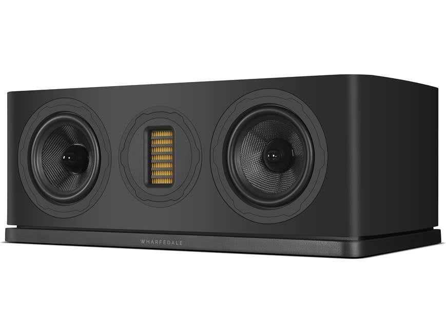 Wharfedale EVO 5.C (Black) Center channel speaker (Black) at
