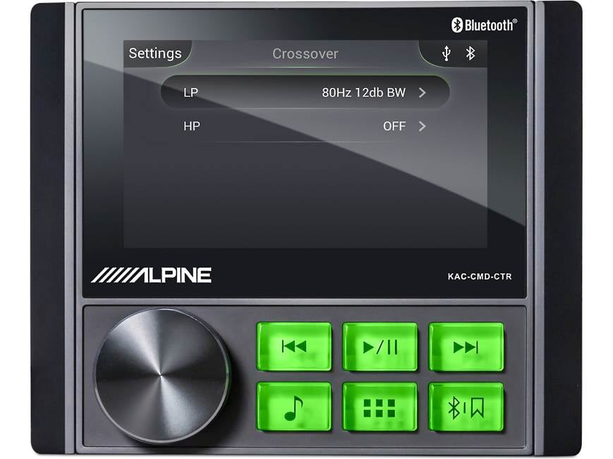 Alpine KAC-CMD-CTR All-weather digital media receiver for ATVs and