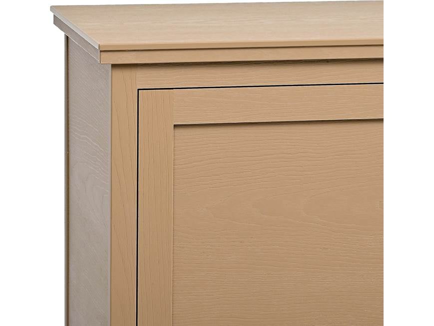 Large Outdoor Luxe TV Lift Cabinet (Maple) Motorized lift cabinet