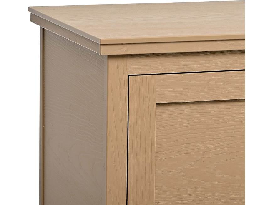 Large Outdoor Luxe TV Lift Cabinet (Maple) Motorized lift cabinet