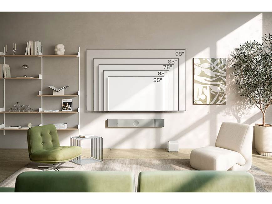 KEF XIO (Silver Grey) Powered 5.1.2-channel Dolby Atmos® sound bar