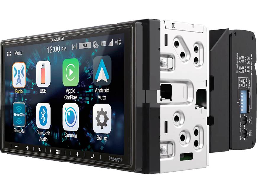 Alpine iLX-W670-S and 4-channel Amp Package Includes iLX-W670-S