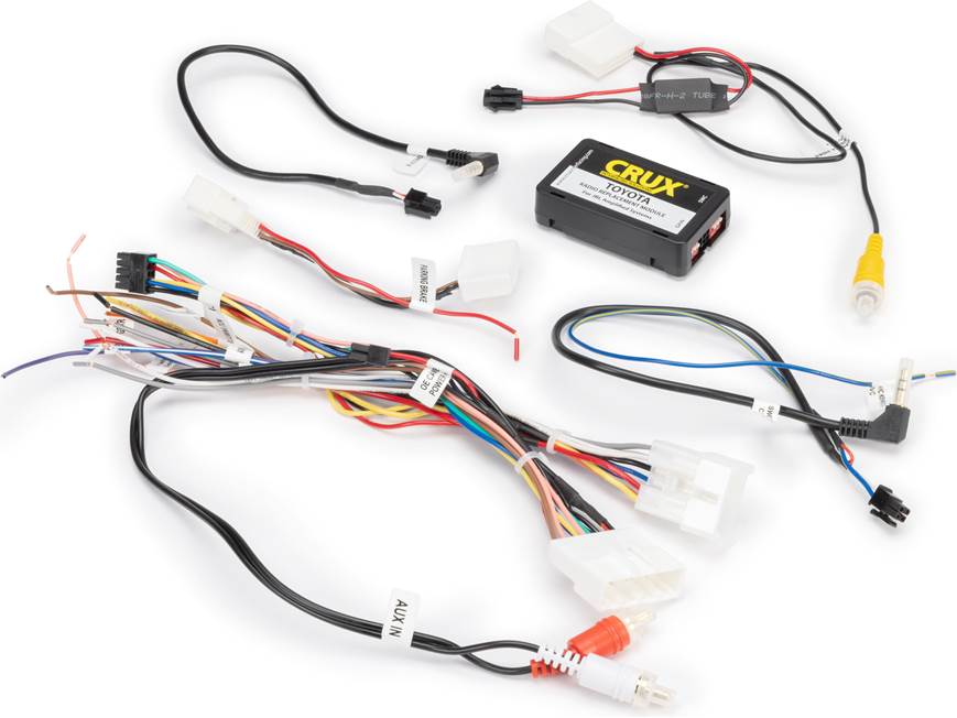 CRUX CS-TJ20A Toyota Radio Replacement Interface Retain the