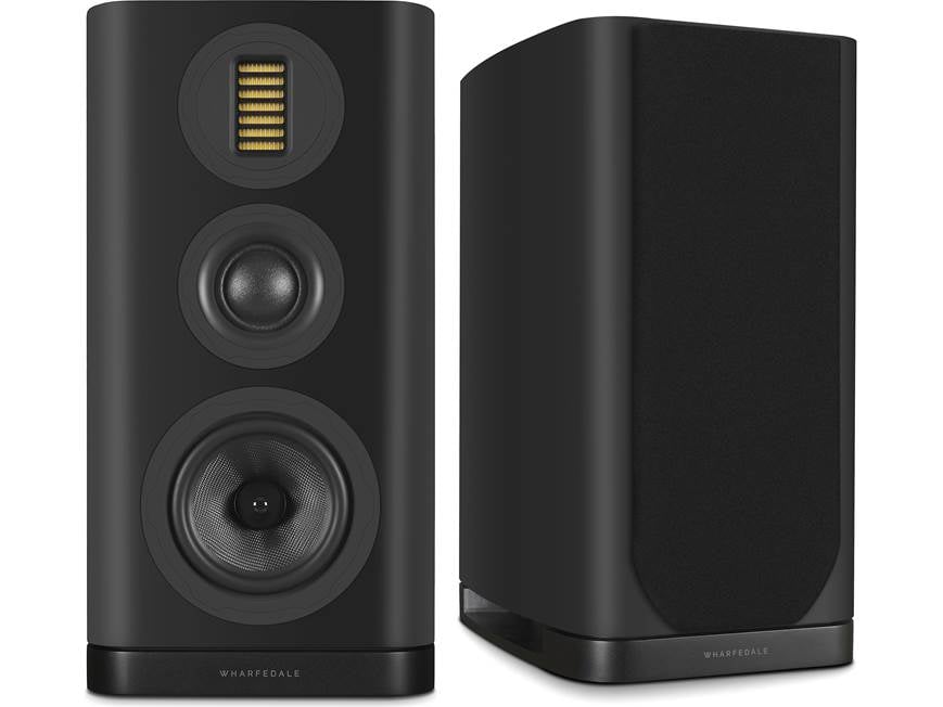 Wharfedale EVO 5.2 (Black) Pair of stand-mount speakers (Black) at