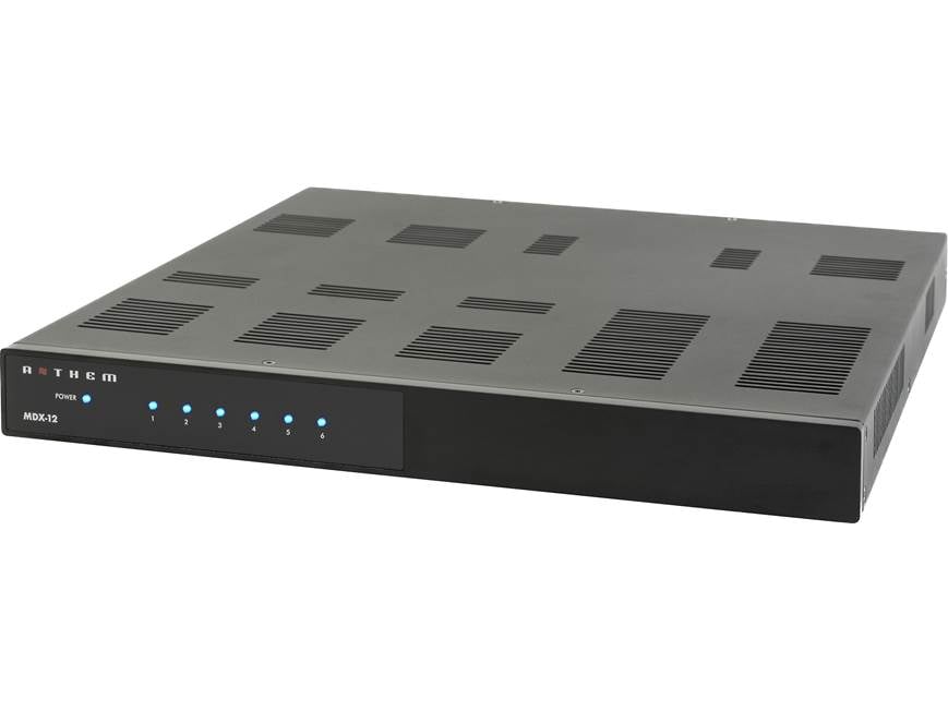 値下げ リペア済 DVD/CD/WideFM/AM/AUX/OPT フルセット Anthem MDX-12 6-zone, 12-channel multi-room power amplifier at